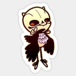 Birdskull Deathling Shirt Sticker